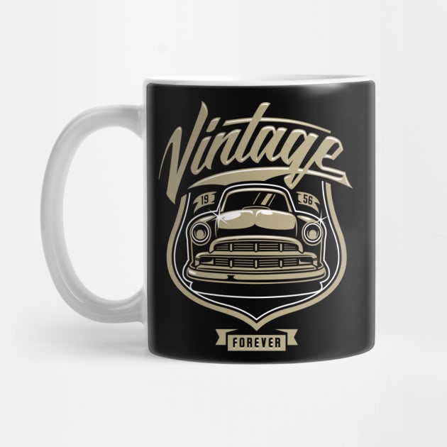 Vintage Cars forever Car lover by LutzDEsign